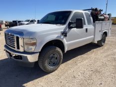 2010 Ford F-250 Service Truck VIN: 1FTSX2B56AEB12542 Odometer States: 87011