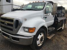 2011 Ford F-650 Flatbed VIN: 3FRNF6FL1BV453257 Odometer States: 129608 Colo