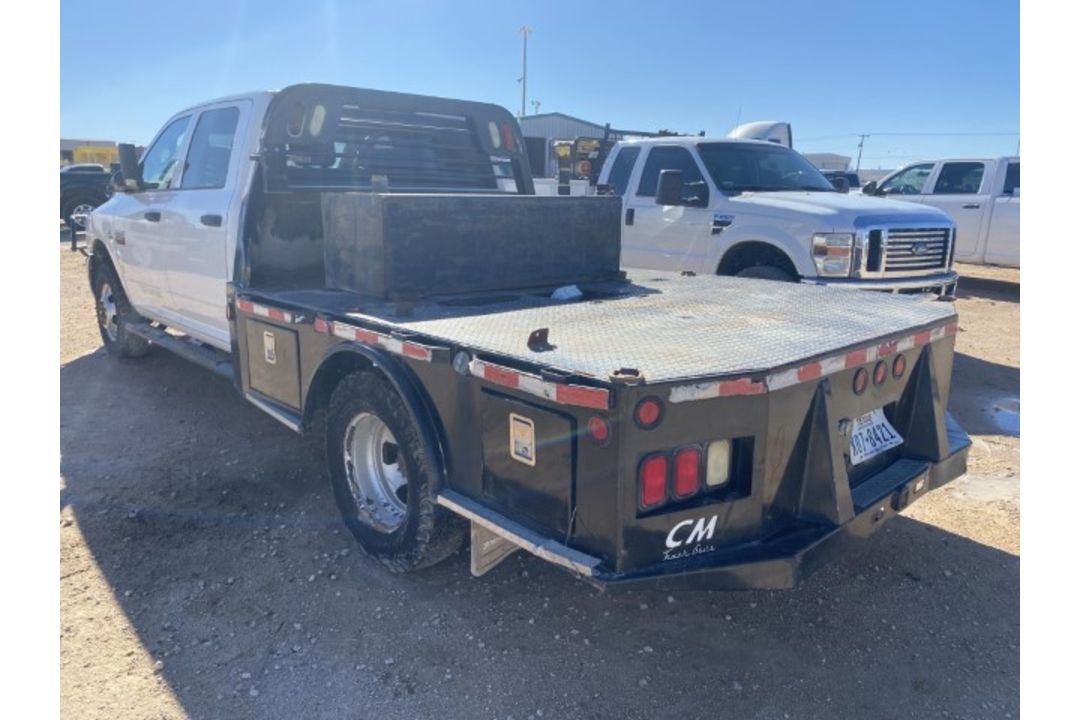 2012 Dodge RAM 3500 Flatbed VIN: 3C7WDTCL2CG229790 Odometer States: 136615 - Image 4 of 6