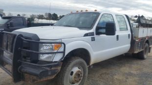 2014 Ford F-350 Flatbed VIN: 1FD8W3H66EEA86867 Odometer States: 102135 Colo