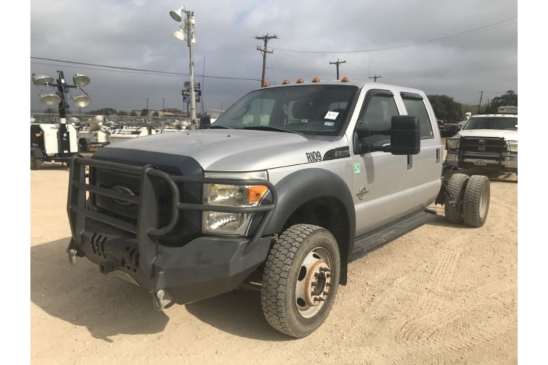 2012 Ford F-550 XL VIN: 1FD0W5HTXCEC66462 Odometer States: 128,489 Color: G - Image 1 of 6