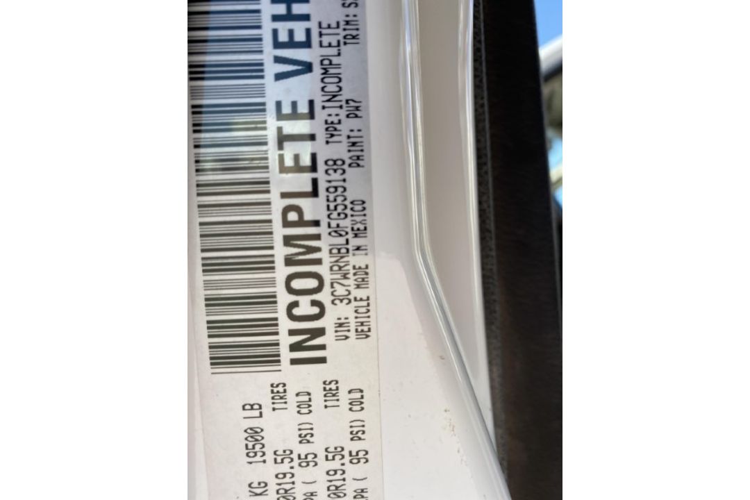 2015 Dodge Ram5500 Bucket Truck VIN: 3C7WRNBL0FG559138 Odometer States: 712 - Image 8 of 8