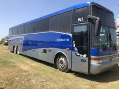 2000 Van Hool 55 Passenger Bus VIN: YE2TC12B8Y2043855 Odometer States: 2984
