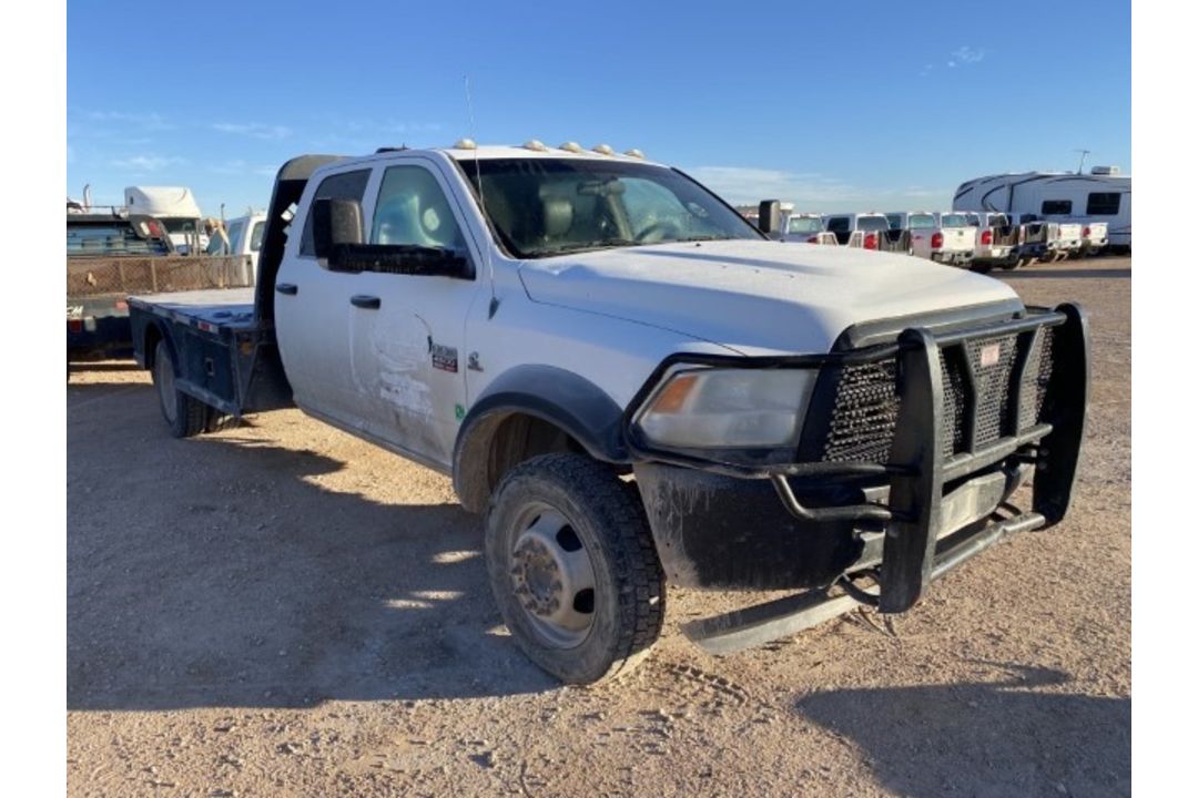 2012 Dodge RAM 4500 Flatbed VIN: 3X7WDKFL1CG248059 Odometer States: 129632 - Image 2 of 6