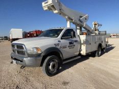2015 Dodge Ram5500 Bucket Truck VIN: 3C7WRNBL0FG559138 Odometer States: 712