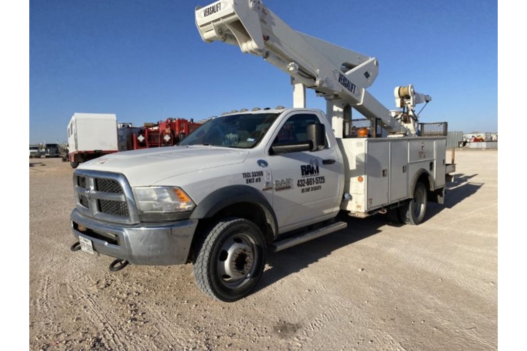 2015 Dodge Ram5500 Bucket Truck VIN: 3C7WRNBL0FG559138 Odometer States: 712 - Image 1 of 8