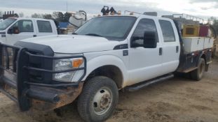 Ford F-350 Flatbed VIN: 86865 Odometer States: 123996 Color: White, Transmi