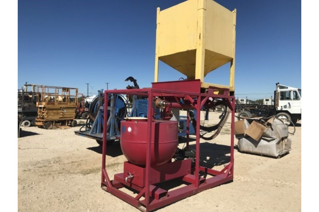 Mixing Unit U-00008 Safe T Mix. Electric Mixing Unit With Hopper. Located I - Image 5 of 7