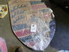 Large Porsche Showroom Sign