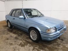 1988 Ford Escort XR3I Cabriolet