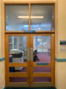 Wooden Double Door & Frame