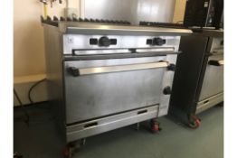 Oven With 2 Hot Plates
