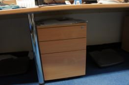 4 x three drawer pedestals