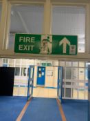 x5 Fire Exit Signs