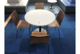 Cafe Table With 4 Chairs