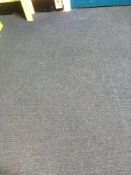 Carpet tiles, blue, 20m2 approx.