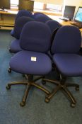 8 x gas lift chairs (2 damaged)