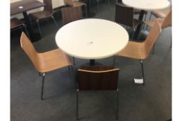 Cafe Table With 4 Chairs