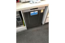 Gram Under Counter Fridge Grey ZERO RESERVE