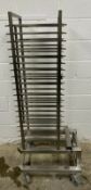 Stainless Steel Roll In Trolley