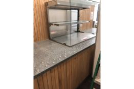 Glass Food Display Cabinet ZERO RESERVE