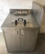 Valentine EVO400 Double Basket Single Tank Fryer