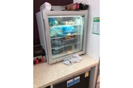 Counter Top Glass Fronted Fridge ZERO RESERVE