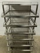 Heavy Duty Stainless Steel Bakery Trolley