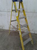 6 tread fibreglass steps