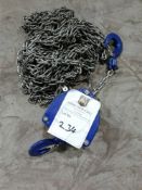 Single point chain hoist