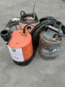 Submersible pumps 110 V