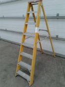 8 tread fibreglass steps