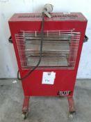 Elite red rad heater 110 v 32amp