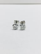 1Ct Diamond Earrings,