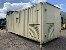 Anti Vandal Steel Welfare Unit Complete With Generator