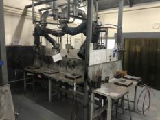 Nederman Electrostic Welding Fume Extraction Arms/Unit