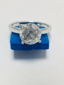 1.60ct round Brilliant cut diamond solitaire ring