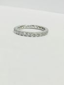 Platinum Diamond Full Eeternity Ring,