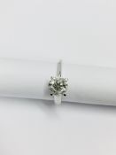 1.50Ct Diamond Solitaire Ring,
