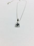 1.00Ctct Diamond Solitaire Style Pendant.