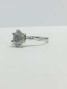 Platinum Diamond Solitaire Ring,