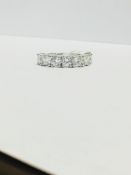 Platinum Diamond 7 Stone Ring,