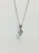 Platinum Diamond Pendant,