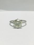 2.29 Brilliant cut diamnd solitaire ring