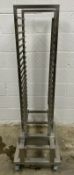 Stainless Steel Roll in Trolley