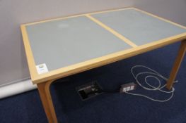 Magnus Olesen meeting table 1400mm x 900mm