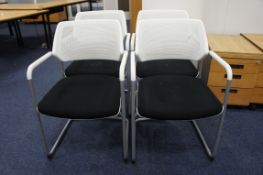 4 x Steelcase 57400 Sarrebourg chairs