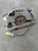 Makita circular saw 110 V