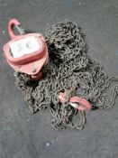 Single point chain hoist