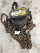 Lifting gear one ton single point chain Hoist